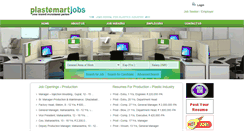 Desktop Screenshot of jobsforplastics.com